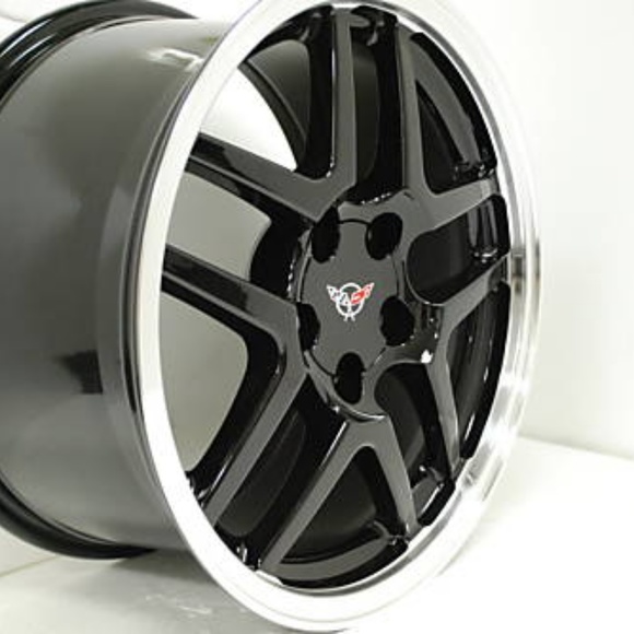 Corvette Accessories Black Corvette C5 Z6 Wheel Center Caps Poshmark